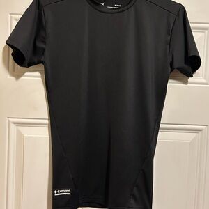 Under Armour Black Rash Guard Athletic Shirt